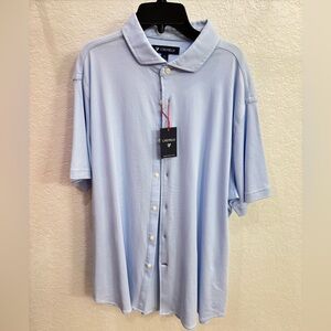 Daniel Cremieux Light Blue Casual Button Down Shirt